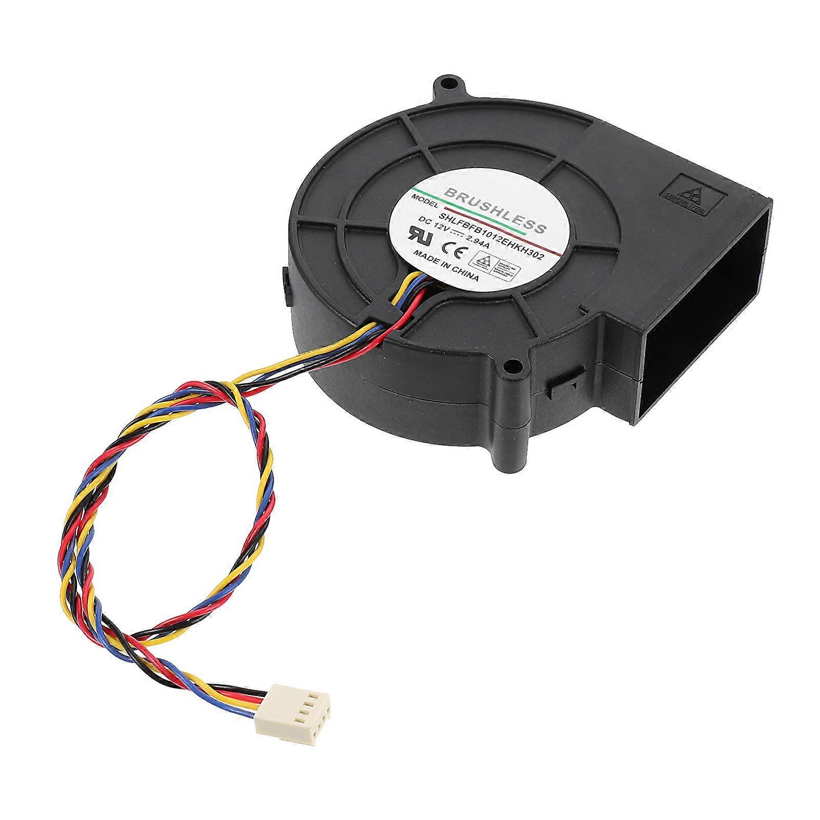 Ανεμιστήρας ψύξης καλοριφέρ 12V 2.94A ανεμιστήρας ανεμιστήρων φούρνων βιομηχανική χρήση μαύρη διάχυση 1Set 1Set