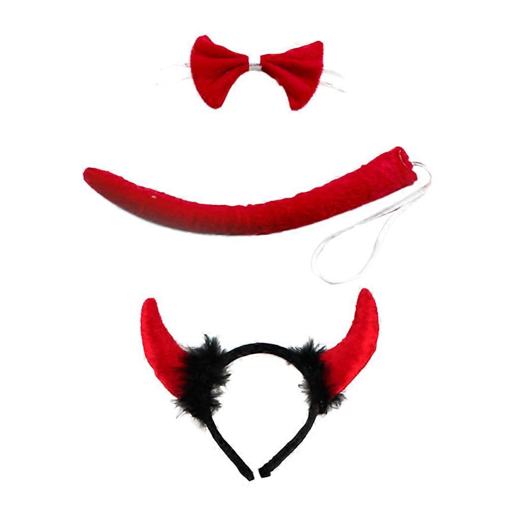 Buffalo Horn Headband For Halloween And Cosplay Occasions 3 Sets With Animal Ear Shape Design