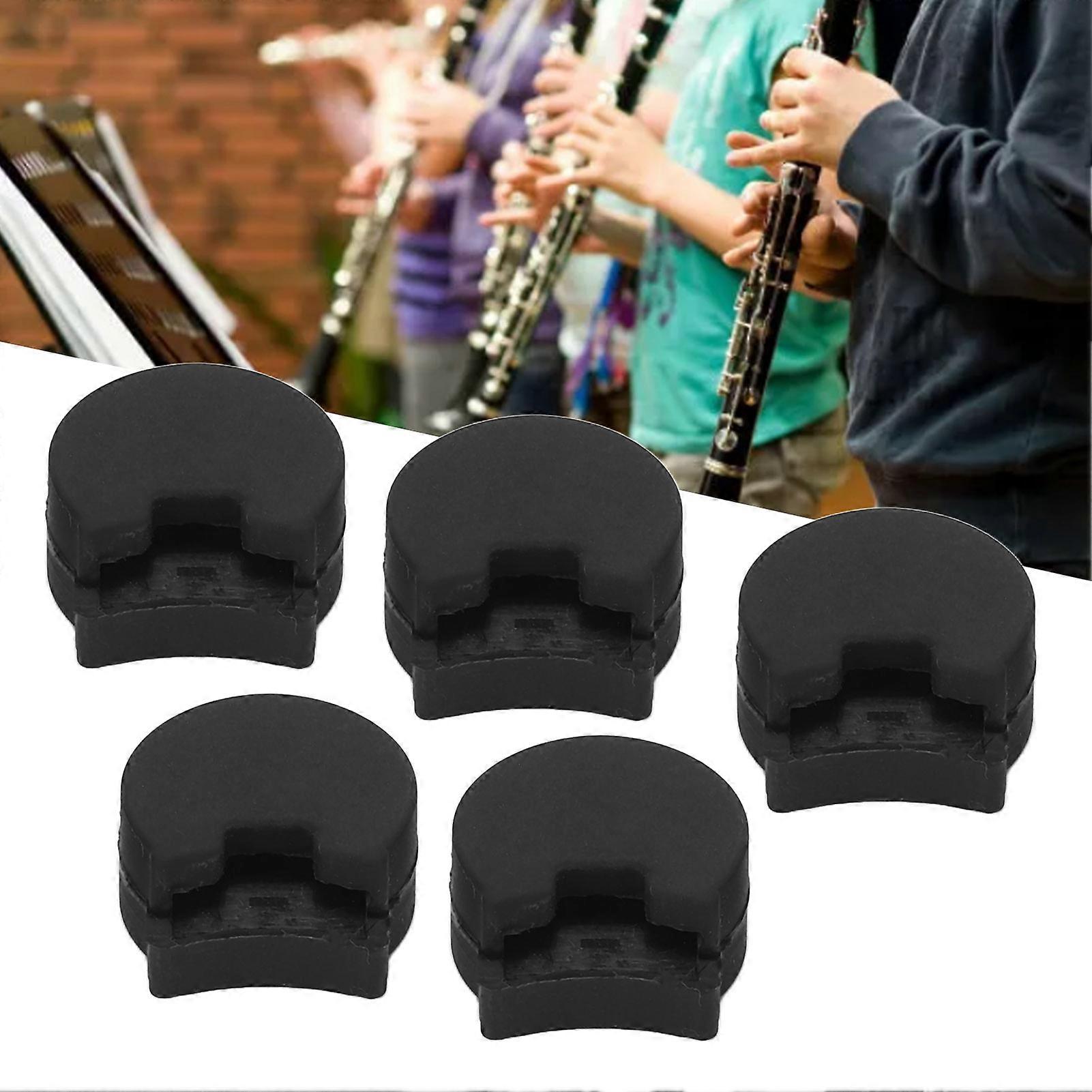 5Pcs Clarinet Thumb Rest Cushion Silicone Protector Instrument Accessory Set Kit for Oboe