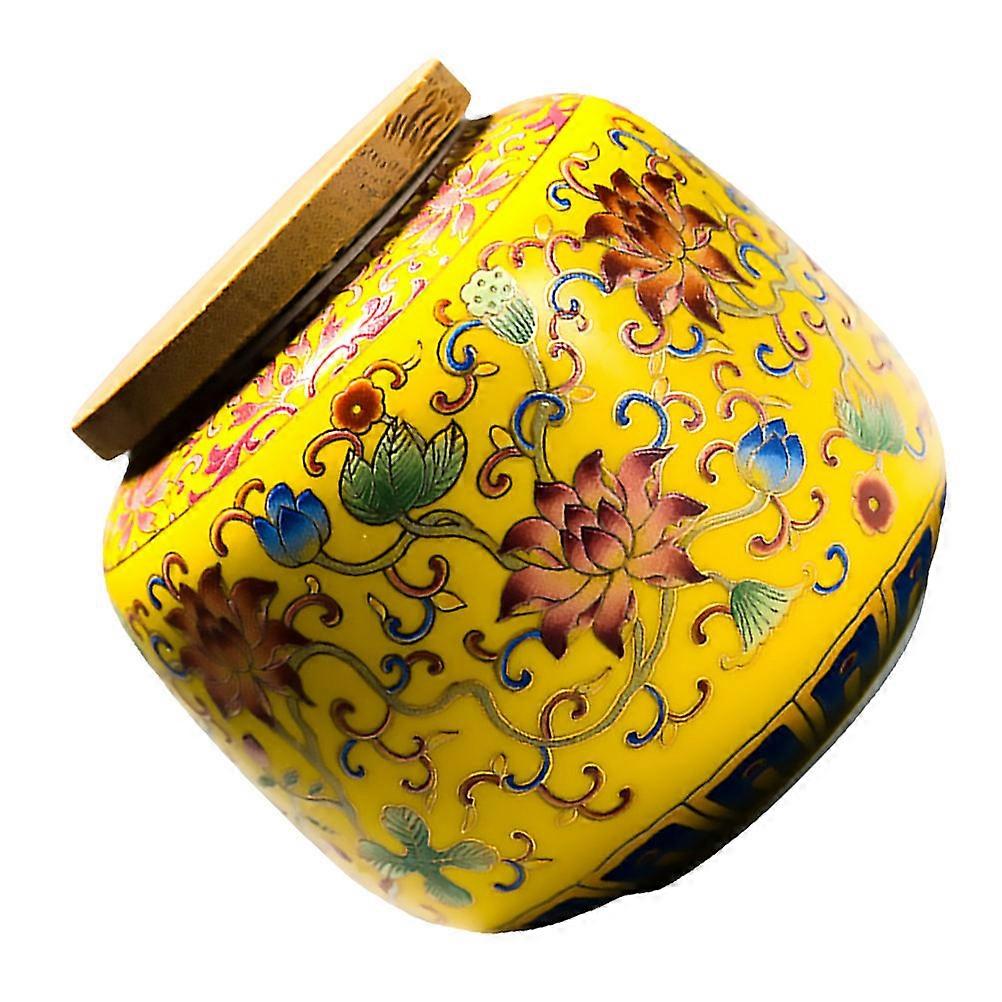 Moisture Protection Tea Storage Pot Round Design For Guest Presentation 400ml 1Pcs