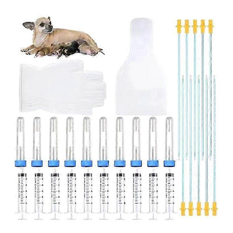 10 Set Breeding Kit Artificial Insemination Dog Breeding Kit