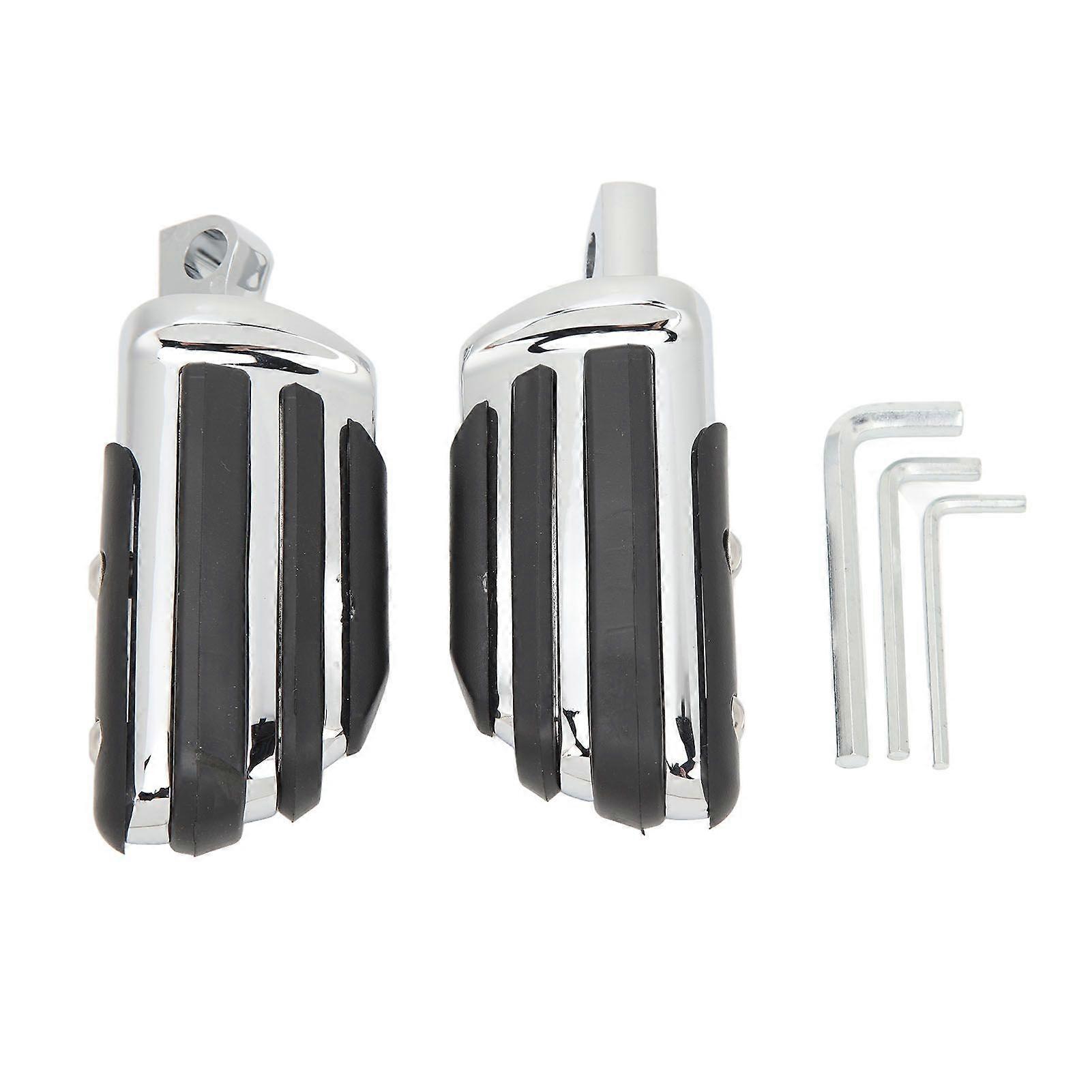 Rotatable motorcycle highway pegs 2PCS heavy duty left right
