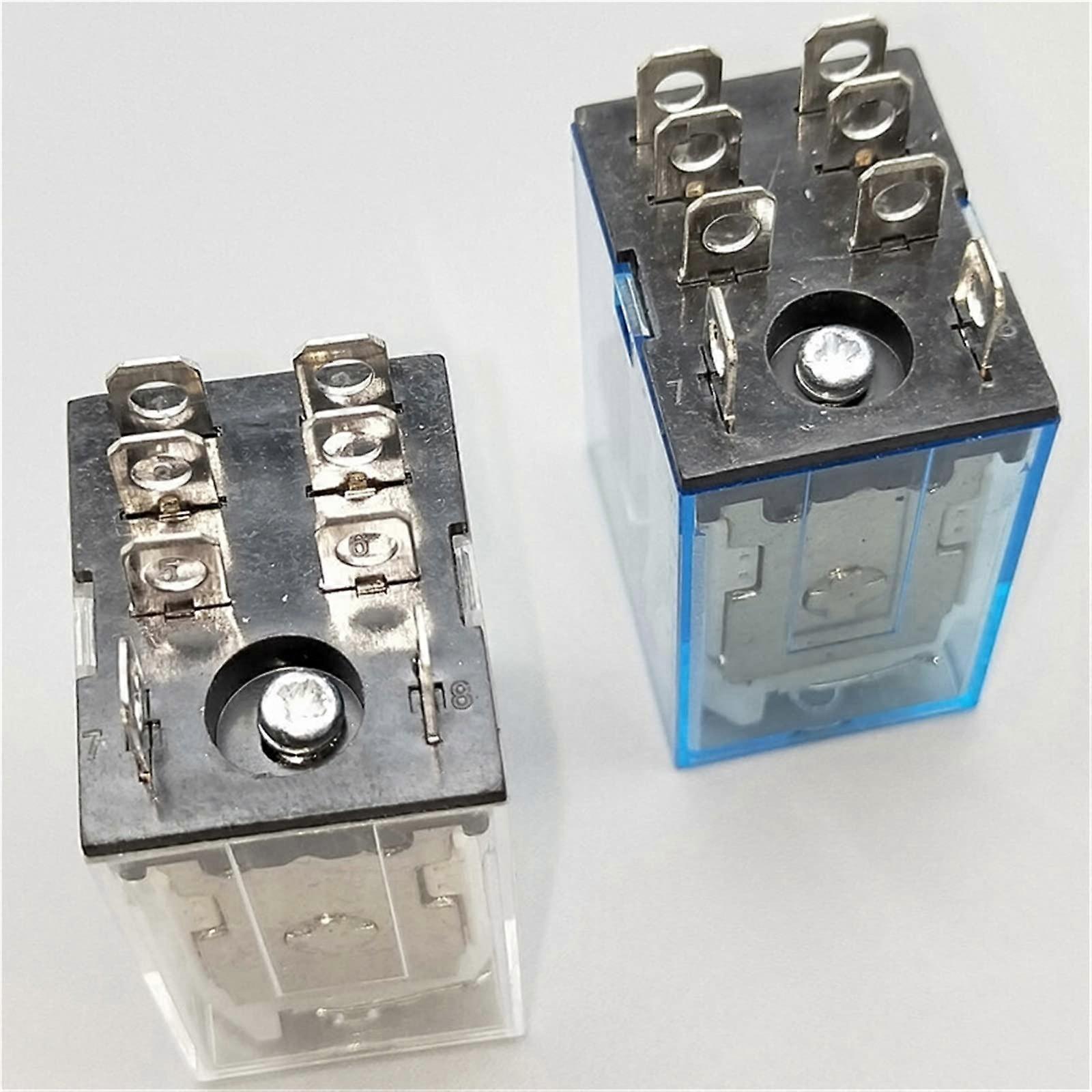 LY2NJ Mini Relay Coil: DC12V DC24V AC110V AC220V; Size: DC12V, JQX-13F10A 220V HH62P Electromagnetic Miniature Relay