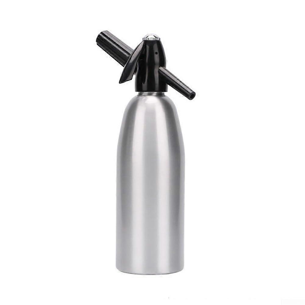 Soda Machine Silver - Easy Sparkling Drink Maker for Home, Compact Design, Effortless Carbonation, Durable Material