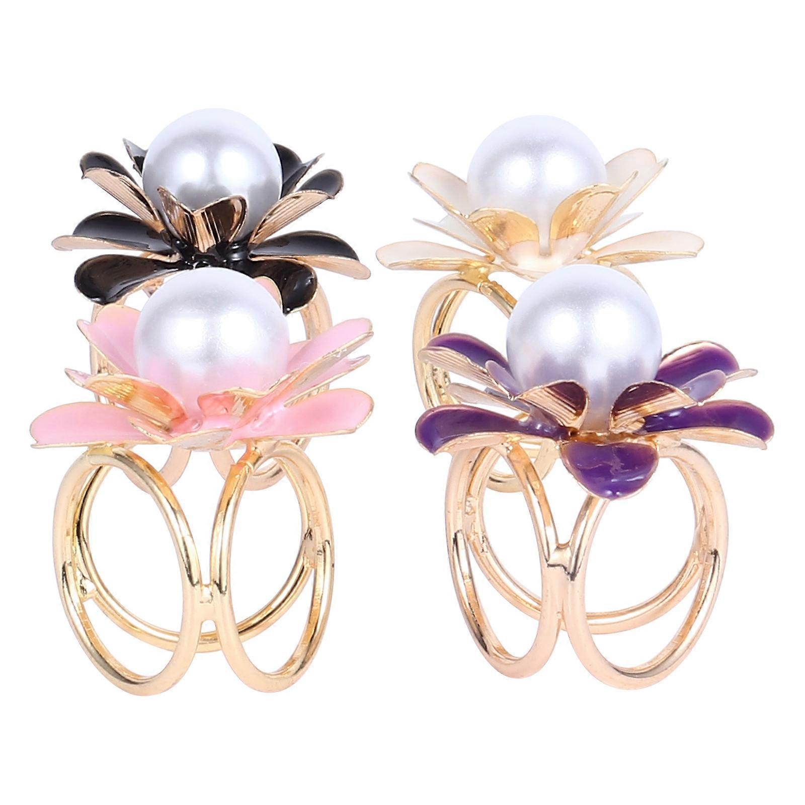 Chic Scarf Decor Buckle, Stylish Accent for Proms and Special Events