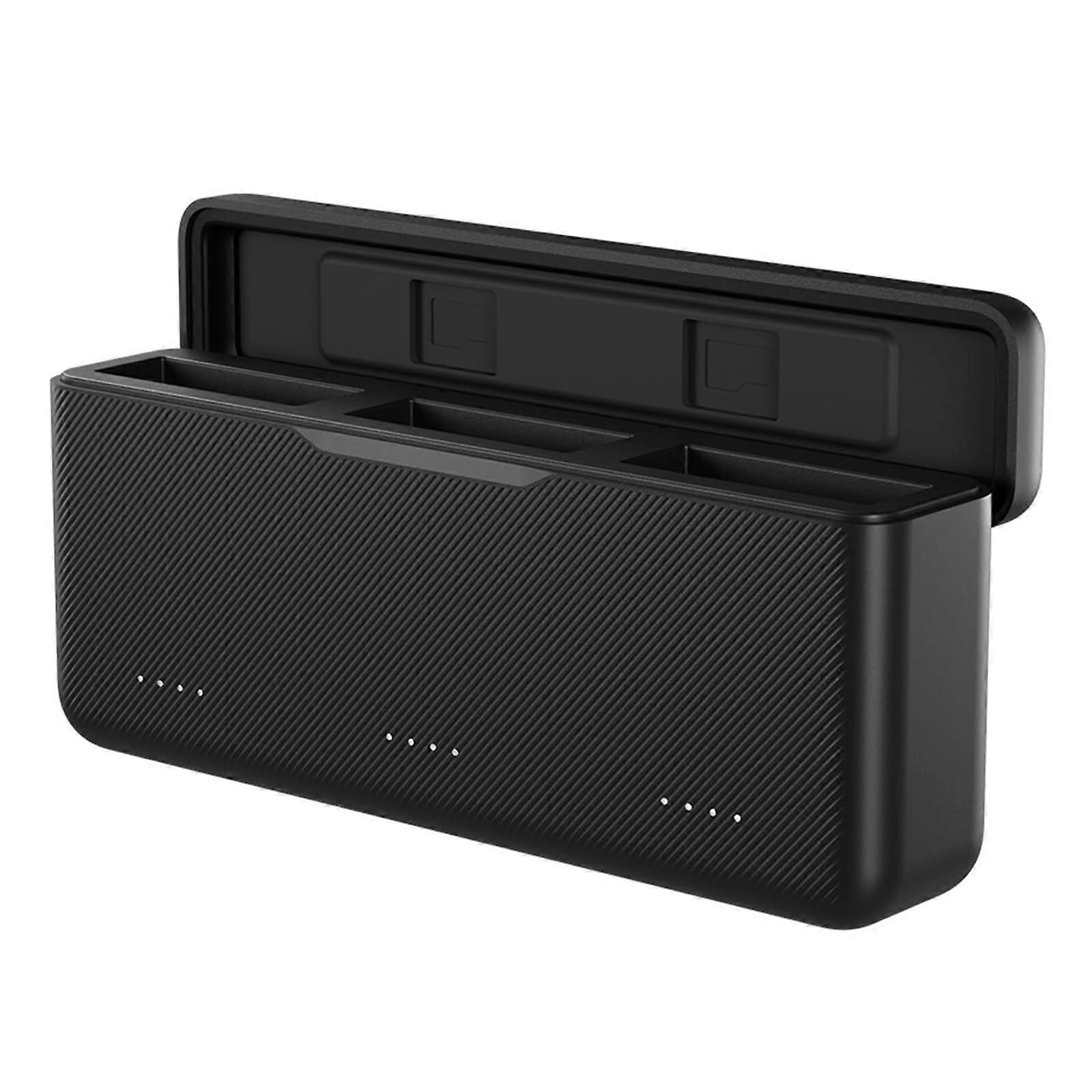 MultiFunction Quick Charge Battery Case for Action4 Cameras, Holds 3 Batteries and 2 Card Slots