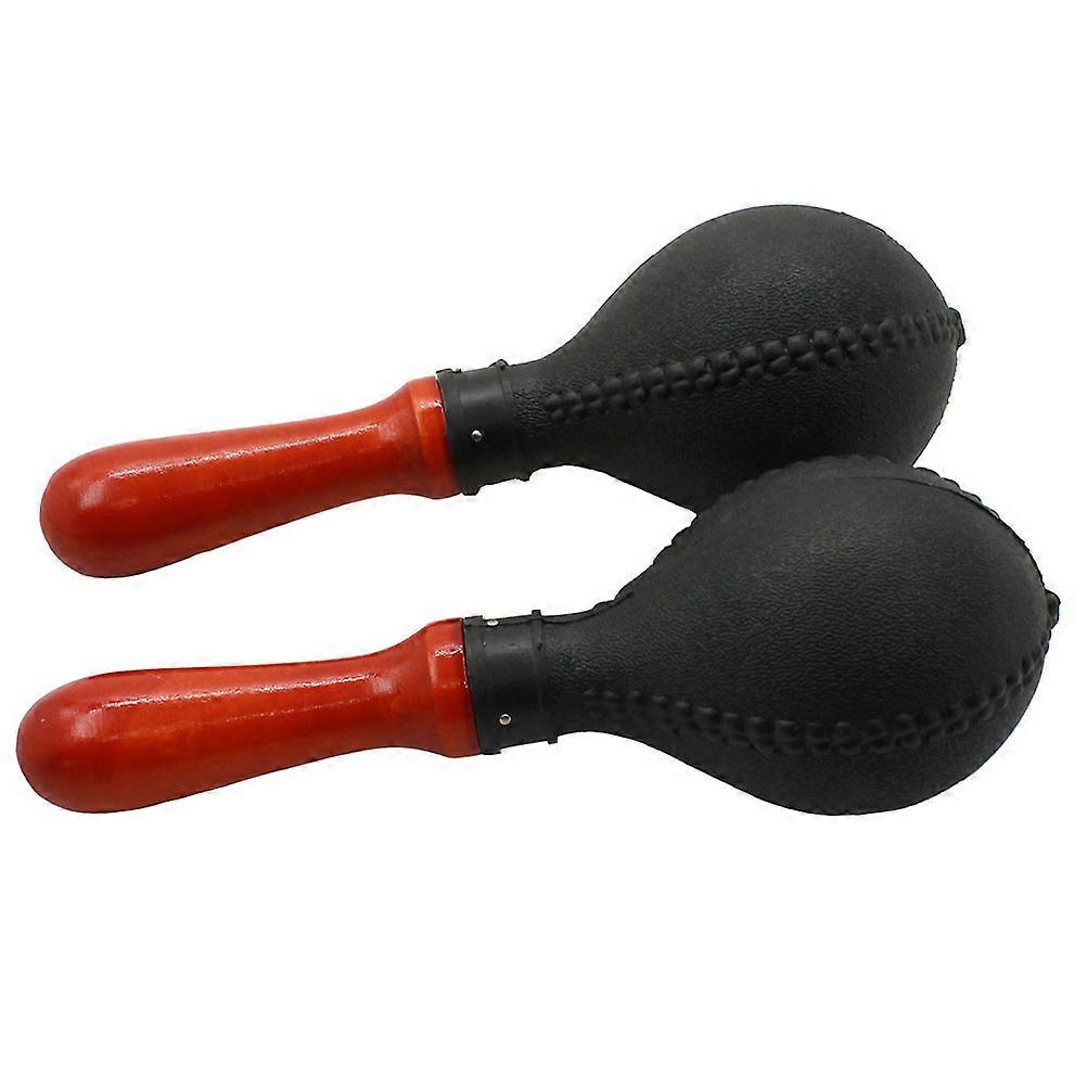 Kids Percussion Instruments 2Pcs Plastic Maracas Ideal For Group Activities With Hearing Training Benefits