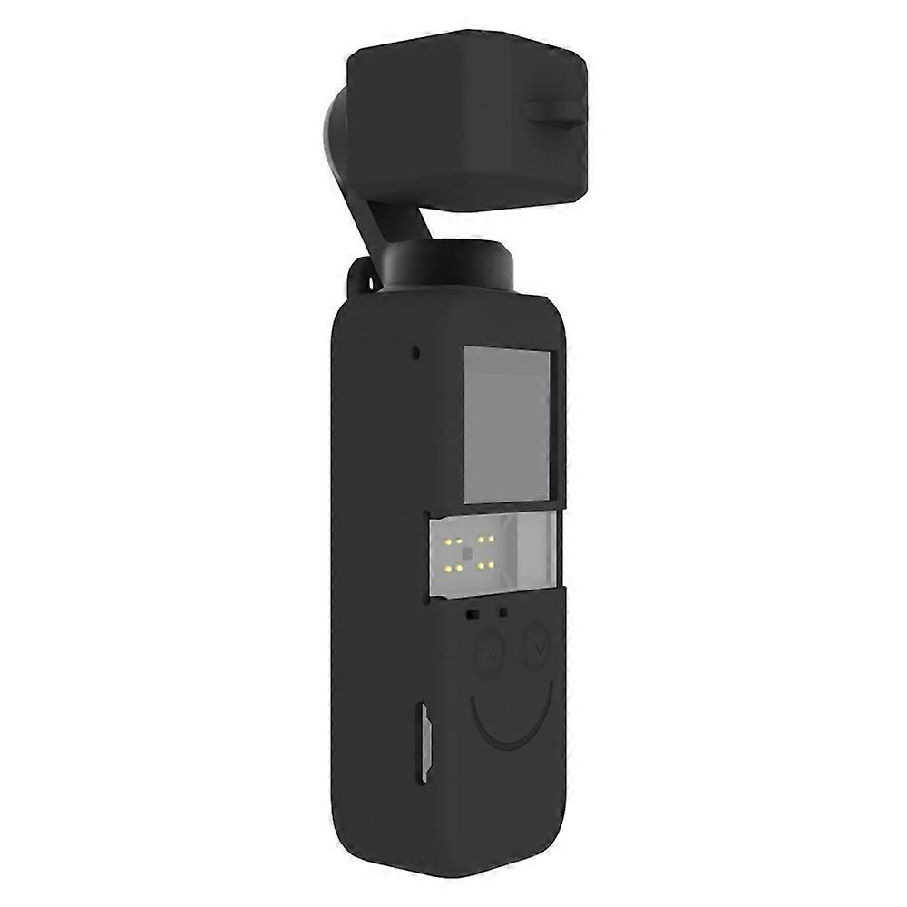 PULUZ PU546B For DJI Pocket 2 Silicone Case Set Dust Proof Scratch Resistant Gimbal Camera Protector