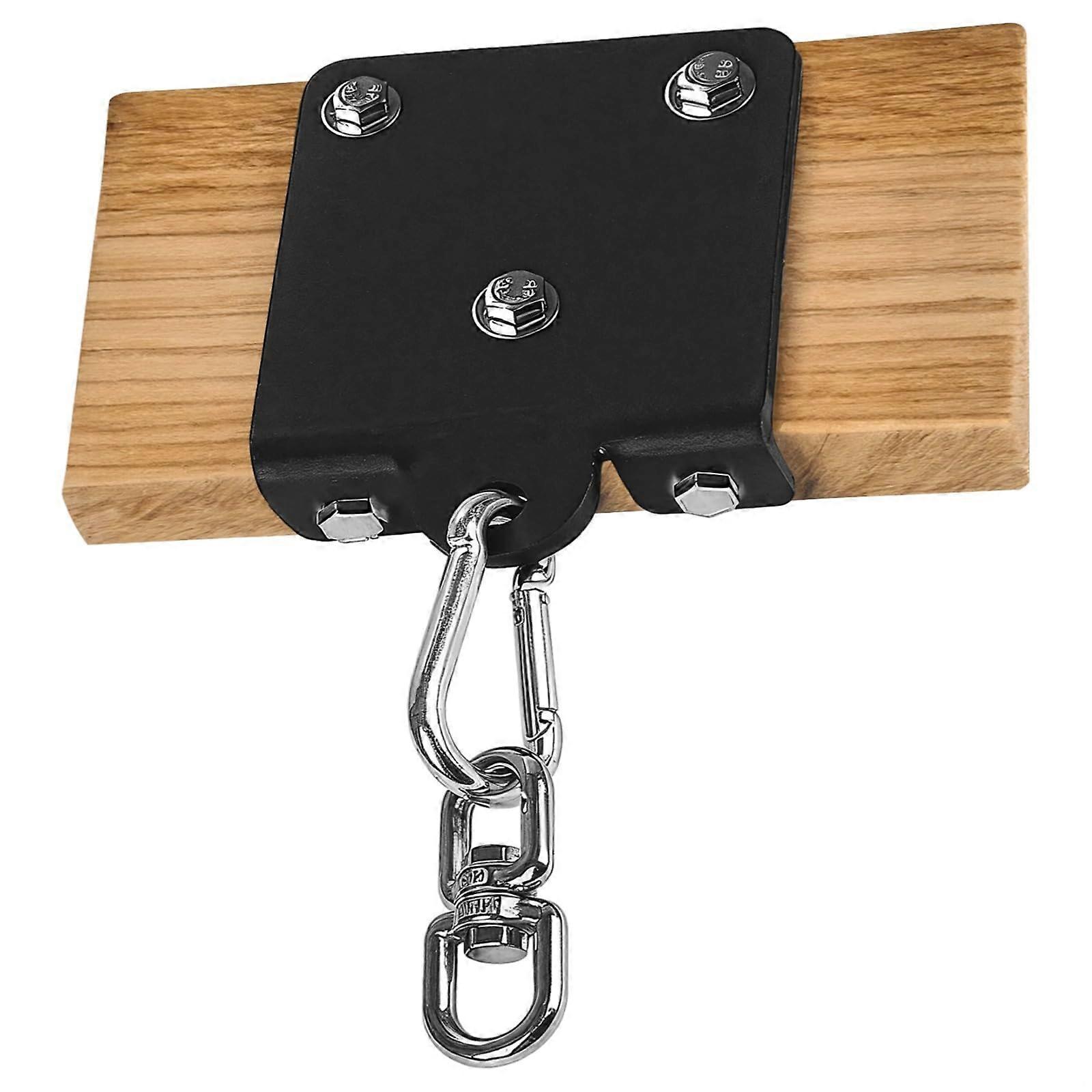 Punching bag ceiling mount with swivel hook, heavyduty bag hanger, metal beam bracket with easy installation