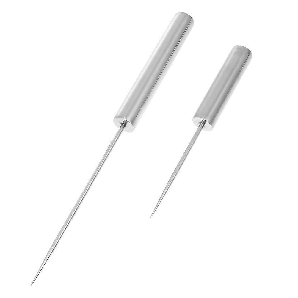 Ice 2Pcs Stainless Steel Ice Picks For Efficient Ice Removal And Maintenance In Cold Storage