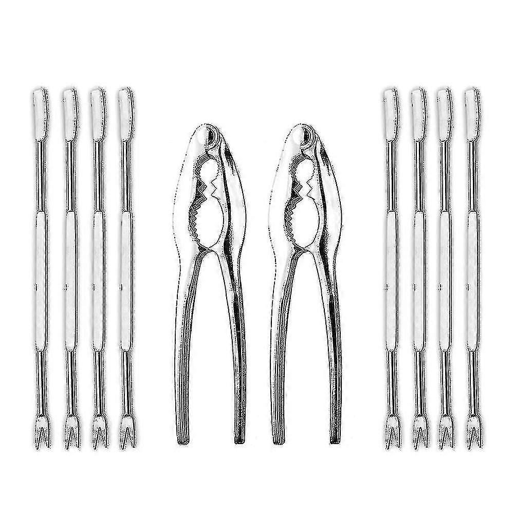 2pcs Crab Crab Tool Set, Lobster Ers And Pickaxe Set