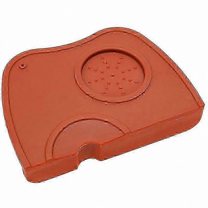 Durable Silicone Espresso Mat with Anti-Slip Base and Fluted Design for Coffee Tamping