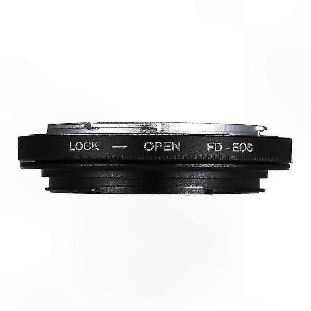 Lens Mount Adapter Ring with Optical Glass for Canon EF Mount Cameras