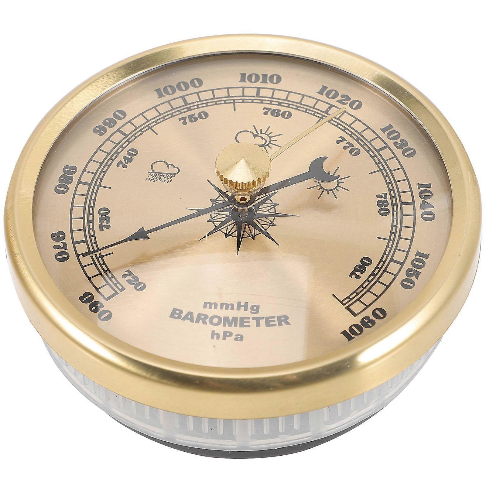 Dial Type Barometer Home Use Adjustable Aneroid Barometer Multifunctional Barometer