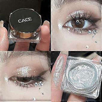 Glitter Sliver Gold Eyeshadow Gel Makeup Palette Eyes Shadow