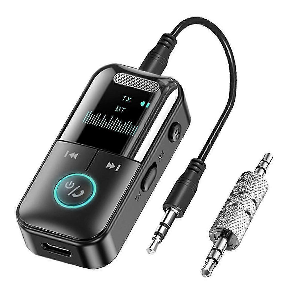 Wireless Bluetooth 5.4 Adapter: Receiver & Transmitter for TV, Airplane, Car Audio, HiFi & Speakers