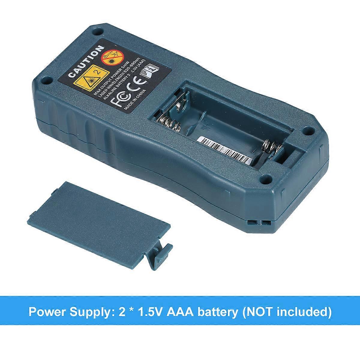 Handheld Laser Distance Meter 100M with LCD & Bubble Level