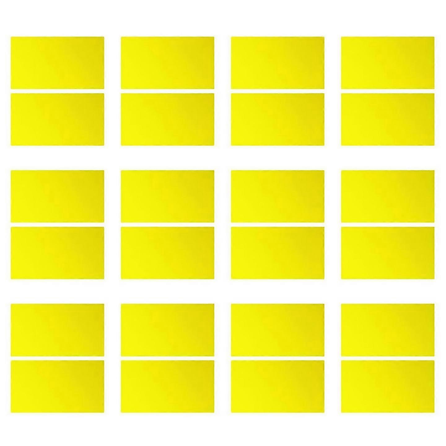 For Laser Engraving Abs Double Color Plastic Sheet Yellow