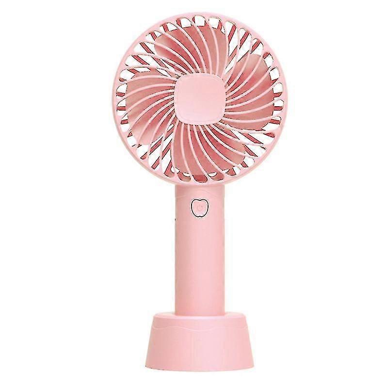 Portable USB rechargeable Handheld Fan -rose