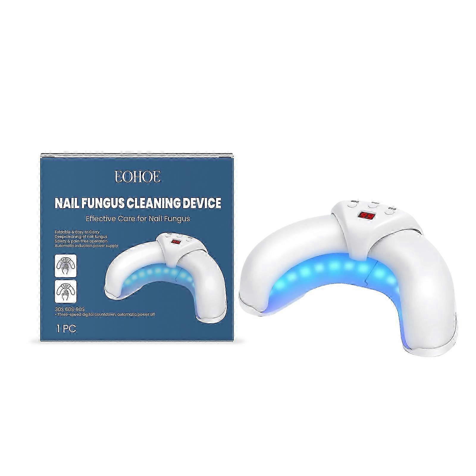 EOHOE nail care lamp with timed temperature control, portable nail lamp for home use, foldable nail nourishing care lamp