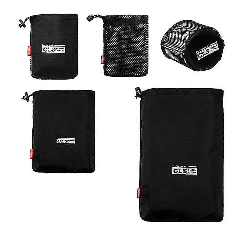 Travel storage bag set, five-piece set, made of Oxford cloth, durable, airtight and widely applicable