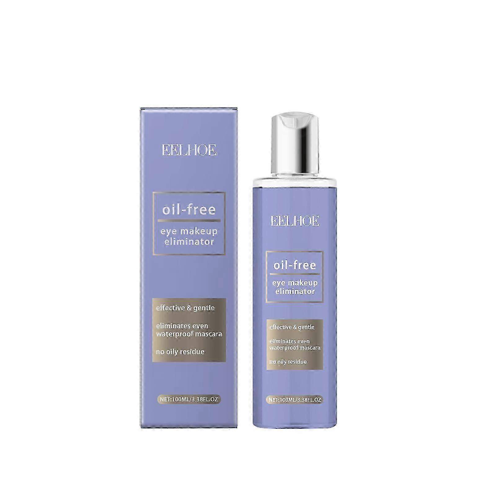 3-in-1 Eye & Lip Makeup Remover - Gentle Cleansing Water with Lemon & Vitamin E, 100ml