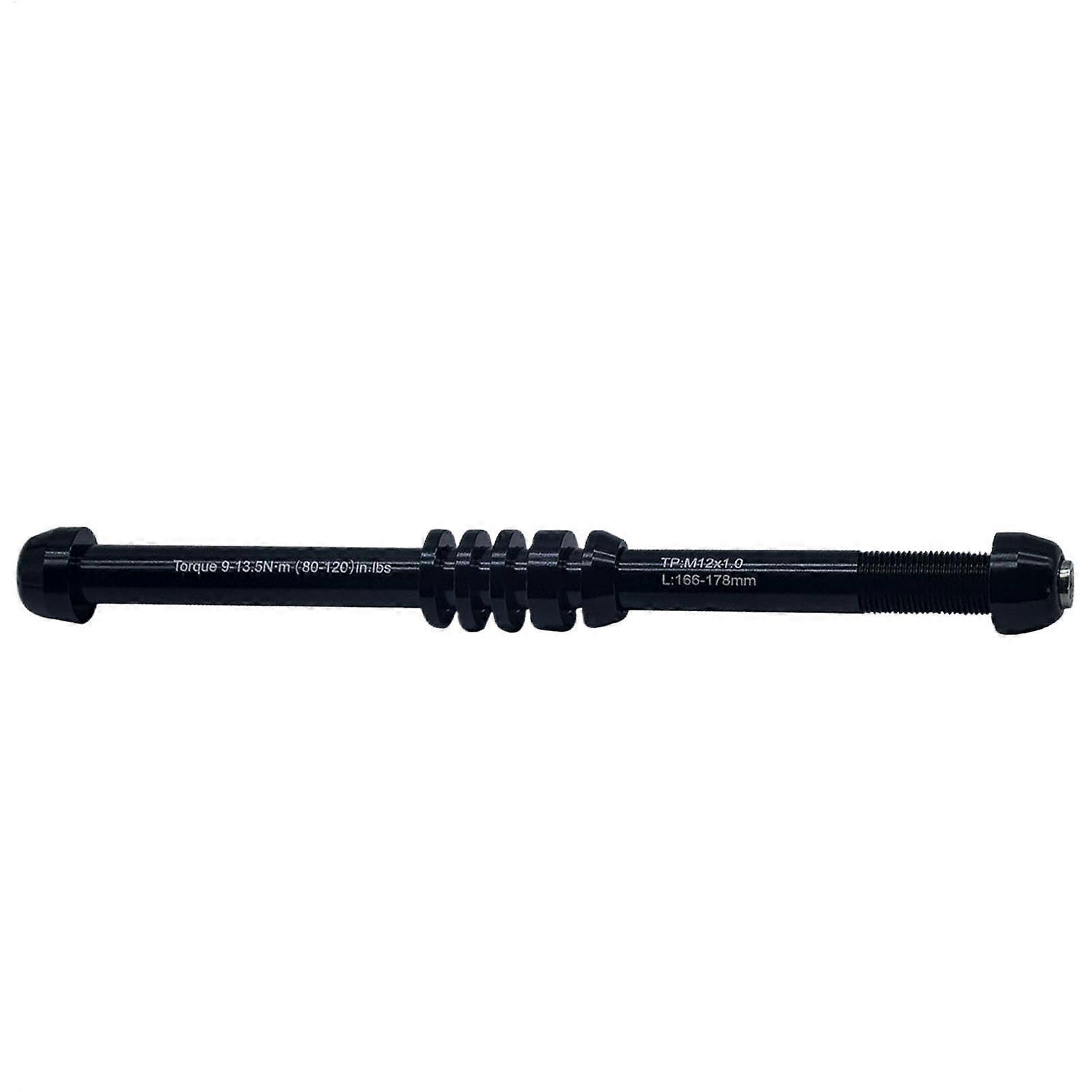 Trainer Thru Axle Skewer Road Bike RearWheel Adapter Adjustable Width HeavyDuty QuickRelease Skewer 1 Pack