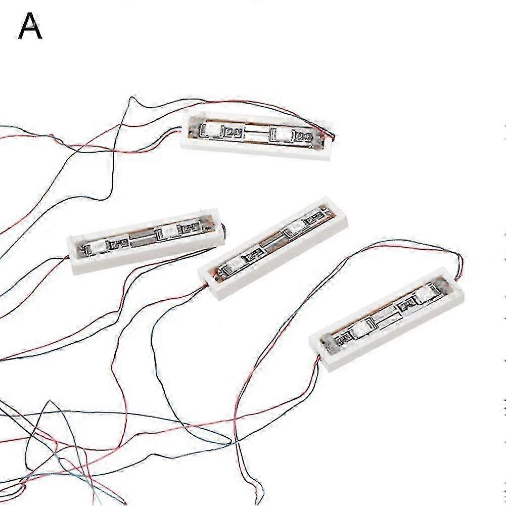Universal Usb Charging Brick/round Type Led Light Lamp Kit Decor For Lego Toy