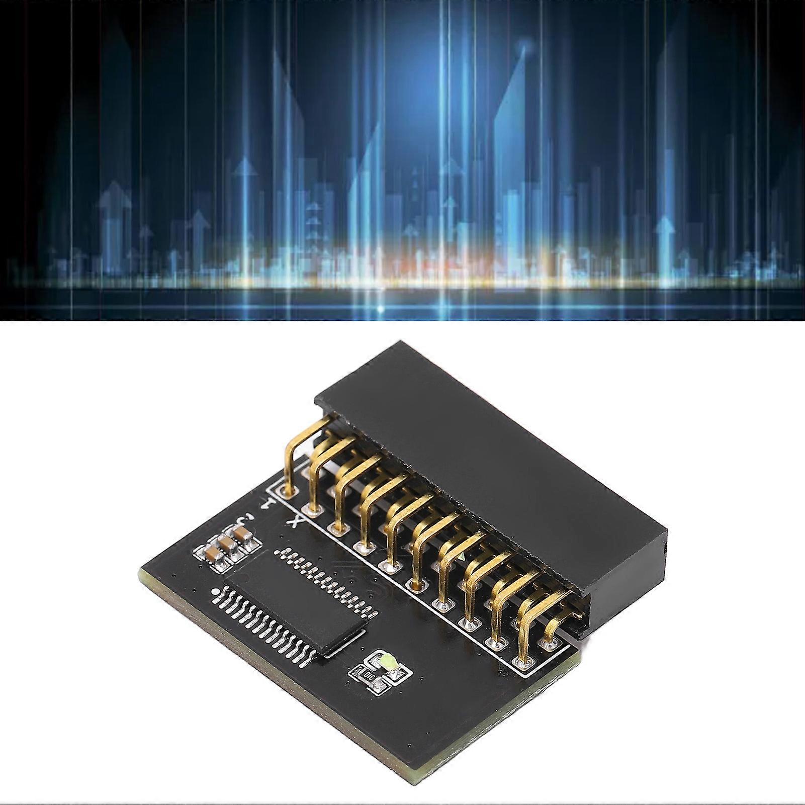 TPM 2.0 Module LPC 20Pin Strong Encryption Remote Card Cryptographic Security Module Board for PC 