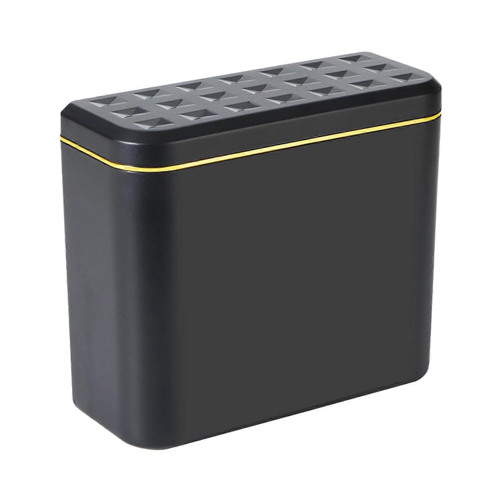 Trash Can Wastebasket LeakProof Floor Dust Bin Multipurpose Storage Container Large Capacity For Indoor And Outdoor Use