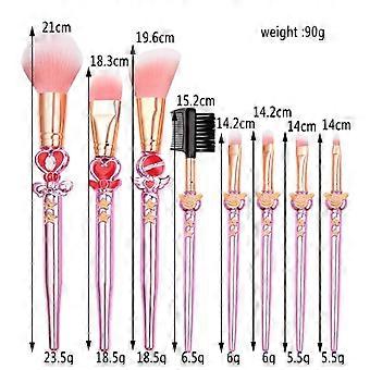 8pcs Pro Make-up Bürsten Sets & Kits Sailor Moon Soft Lip Brush Cosmetics Tool| Lidschatten Applikator