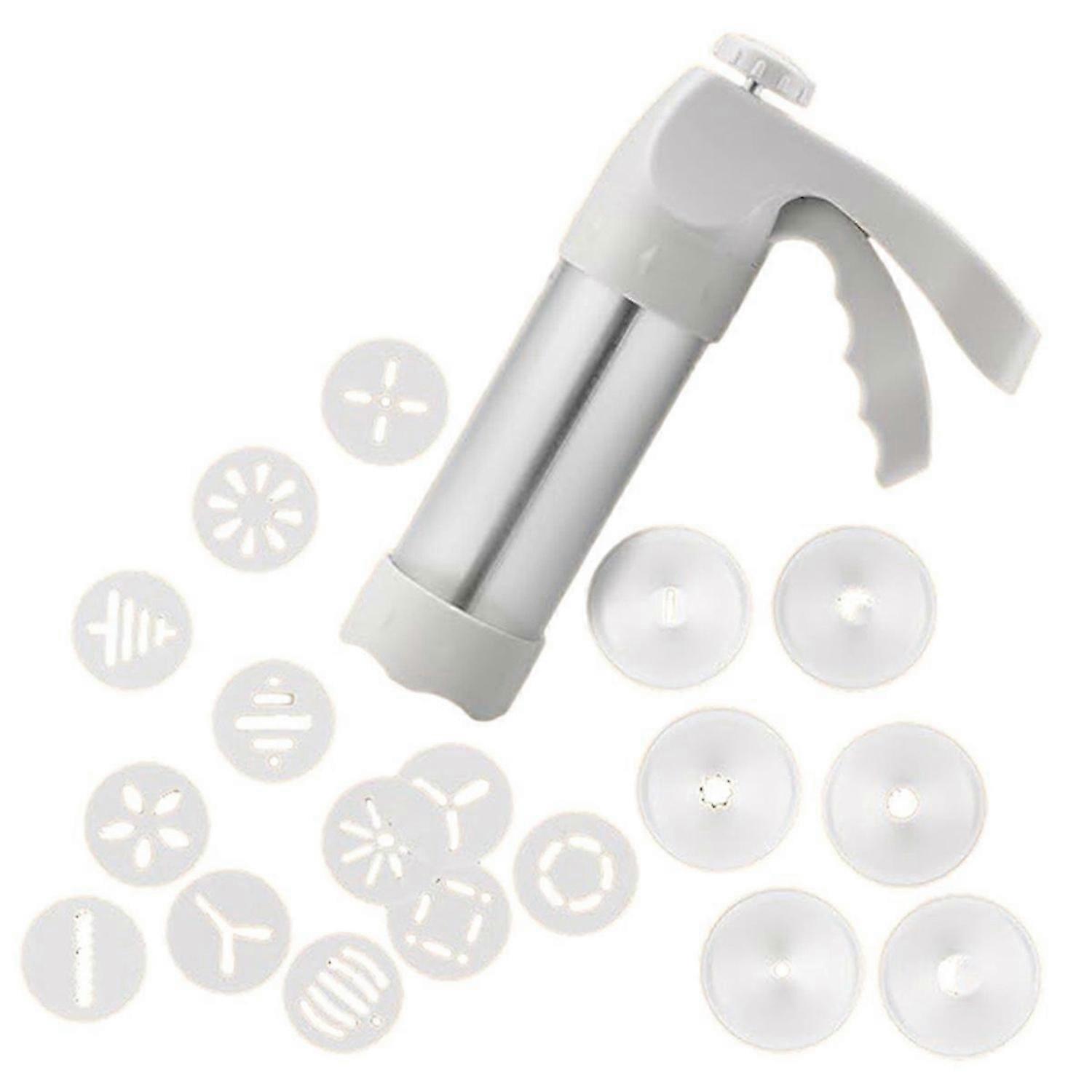 Cookie Kit with 12 Cooking Discs and 6 Funnel Icing Tips