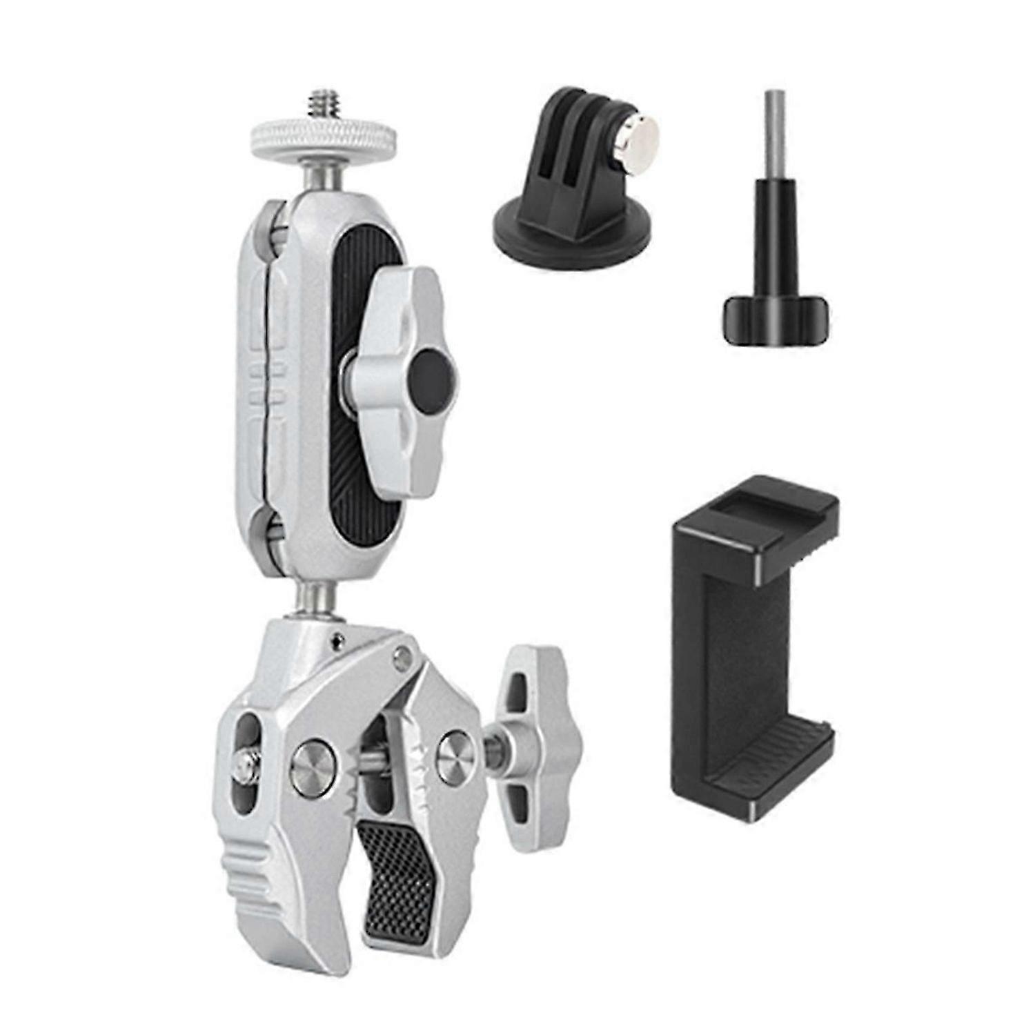 Sports camera bracket set, for gopro12, insta360 sports camera, clamp