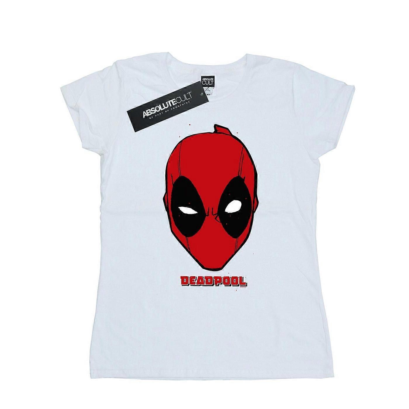 Marvel Dam/Dam Deadpool Mask Bomull T-Shirt