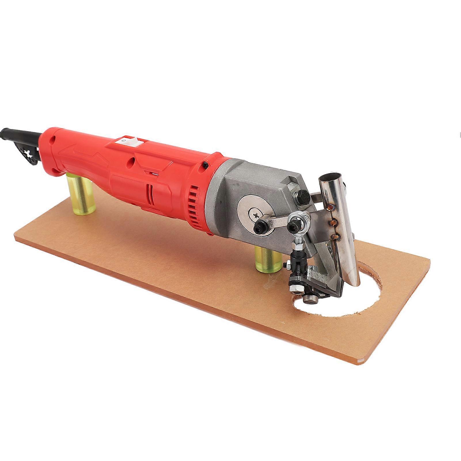 V Shape Carpet Carving Machine 120W 3500rpm Yellow 10.16x28.96cm