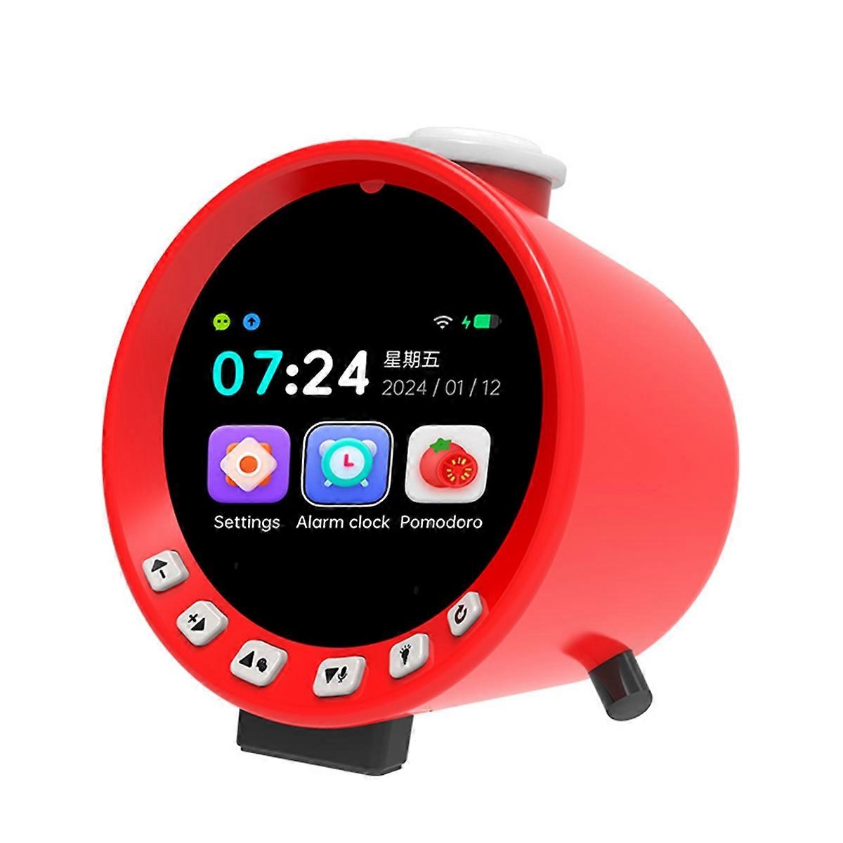 AI Clock Alarm Clock Electronic Alarm Clock Fun Brain Clock Time Massager Lifestyle Desktop Decoration Gift
