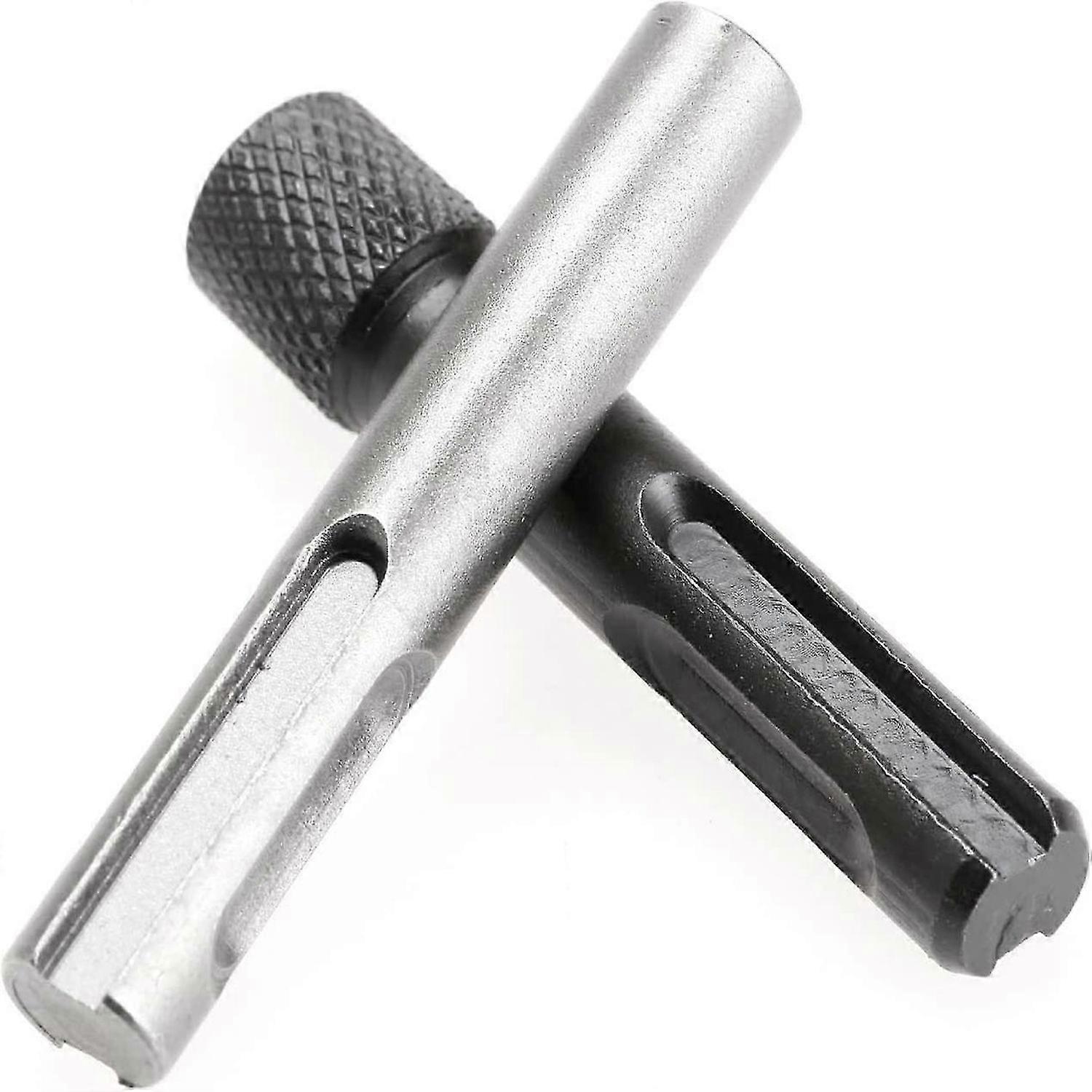 2 PCS 1/4 Inch Hammer SDS Socket Nut Impact Driver Adaptors Set Drill Bit Adapter