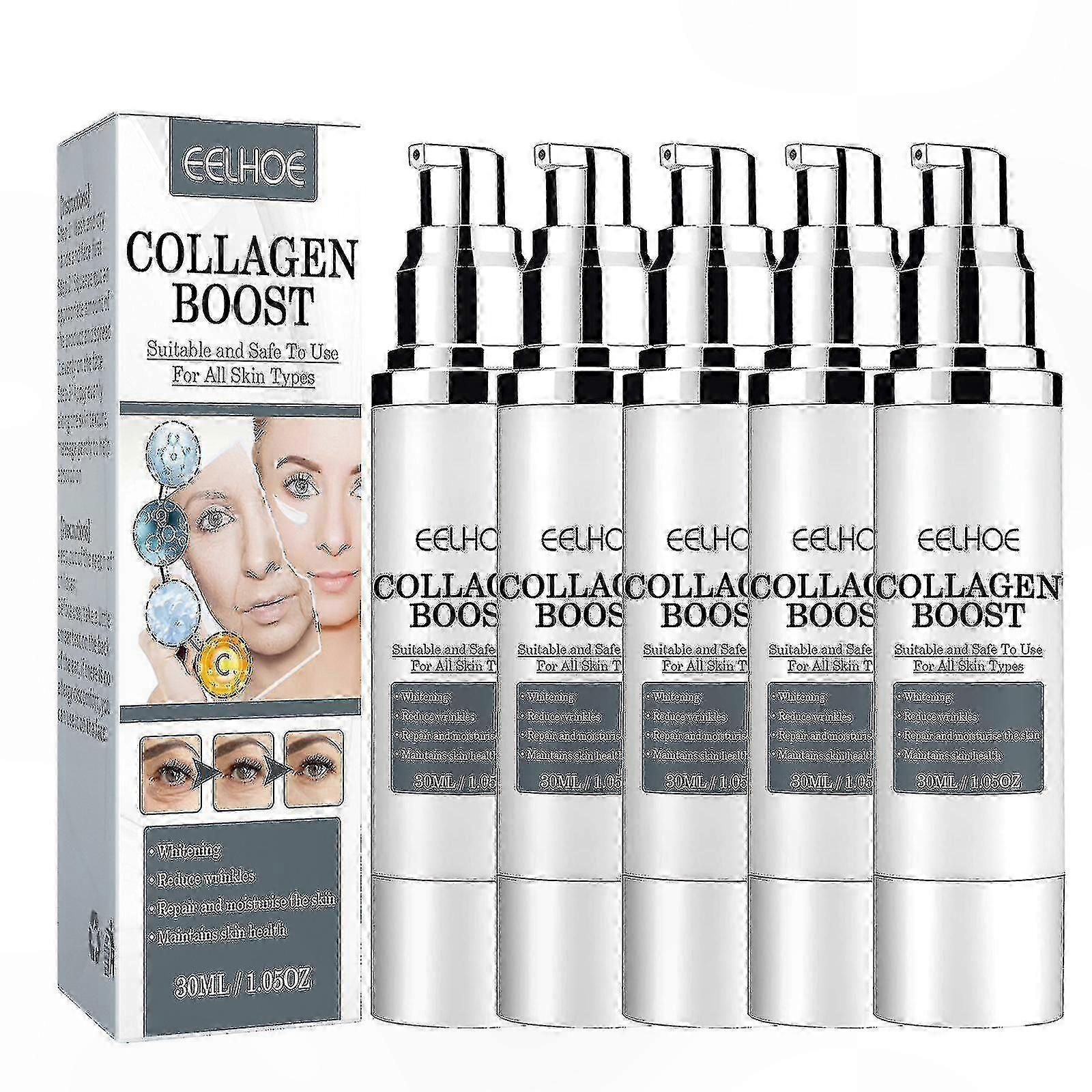 Anti-Aging Serum with Collagen Boost for Wrinkle Reduction and Skin Rejuvenation