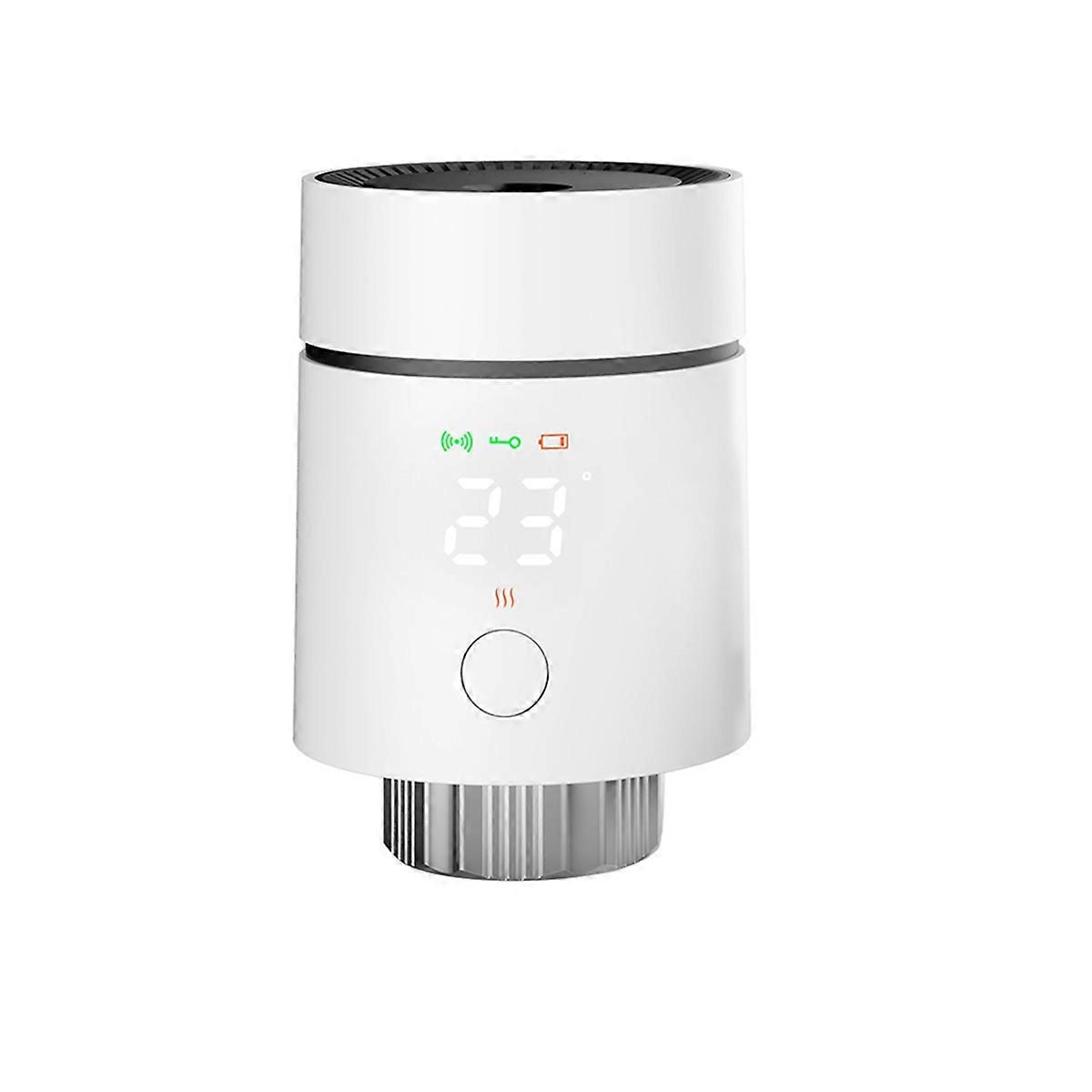 Tuya Smart Temperature Control Valve Switch,Smart Home Temperature Control Valve, Intelligent APP Control Voice Control