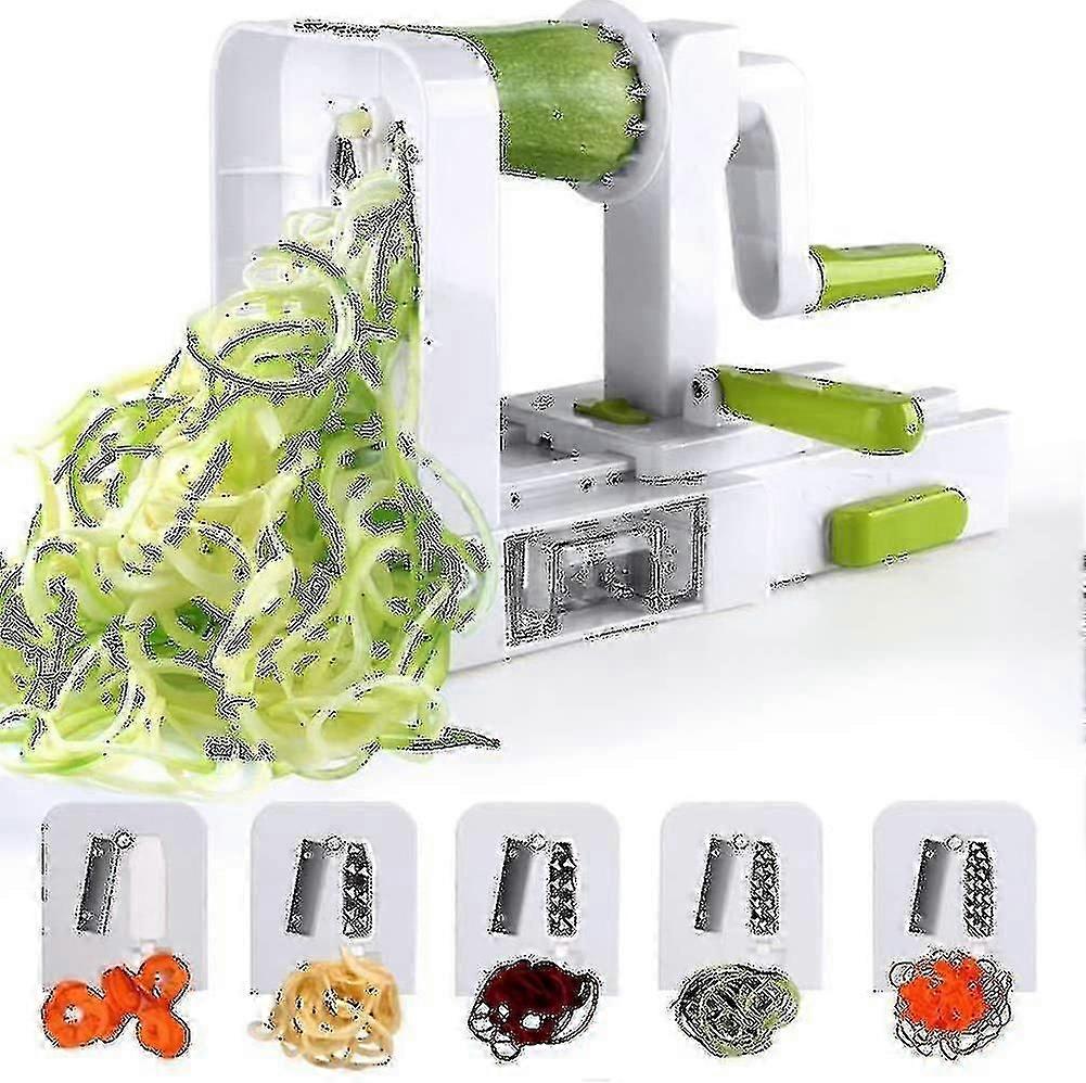 Spiralizer 4 -Klinge Gemüse Spiralizer faltbare Spirale Eiser Zucchini Nudeln Gemüse Pasta Spaghetti Maker
