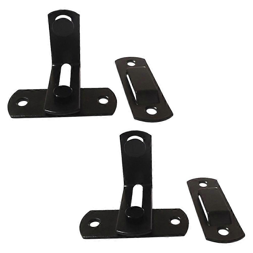 Door Lock for 2Pcs Practical Right with 90 Degree Buckle