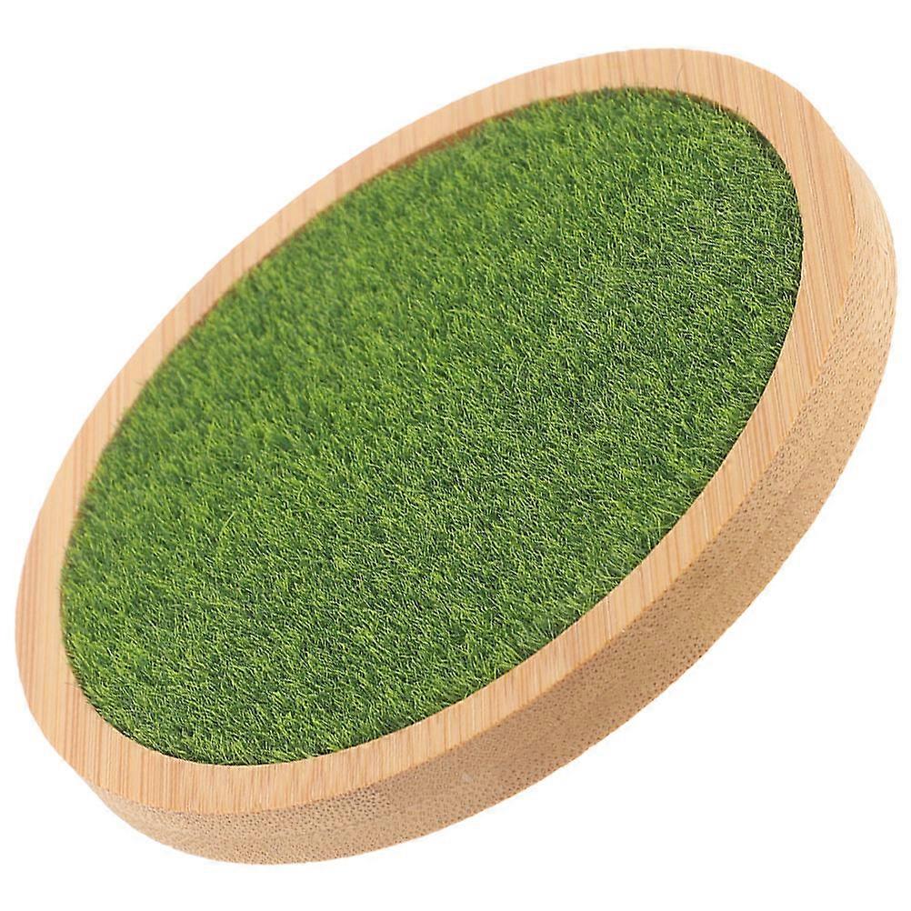 Wood Figure Display Stand for Model Display 3Pcs with Plastic Wood
