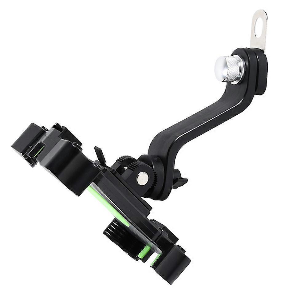 Green Motorcycle Phone Bracket 360 Degree Rotation for Riding Use