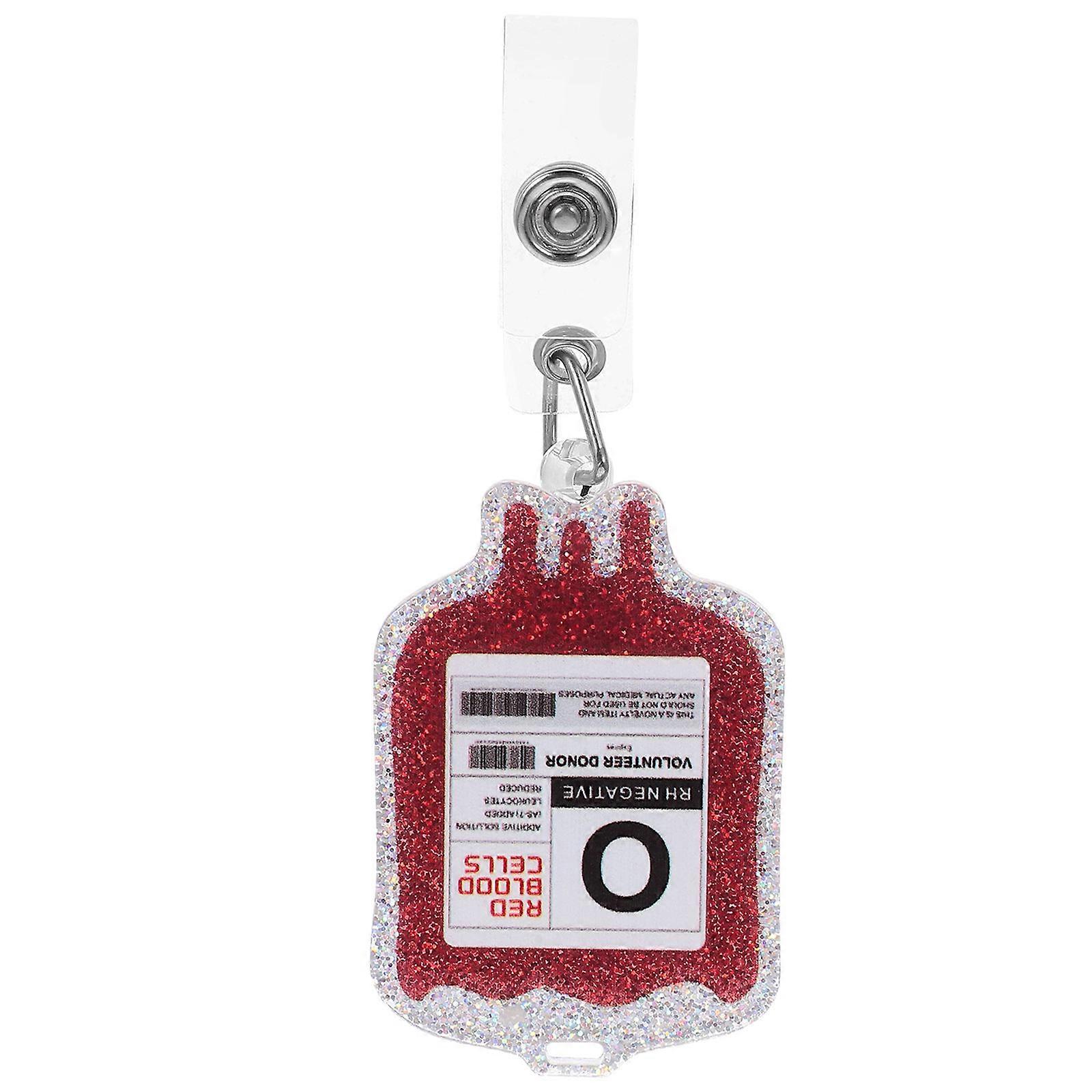 Portable Badge Clip Multi-Function Badge Holder Nurse Use 2Pcs
