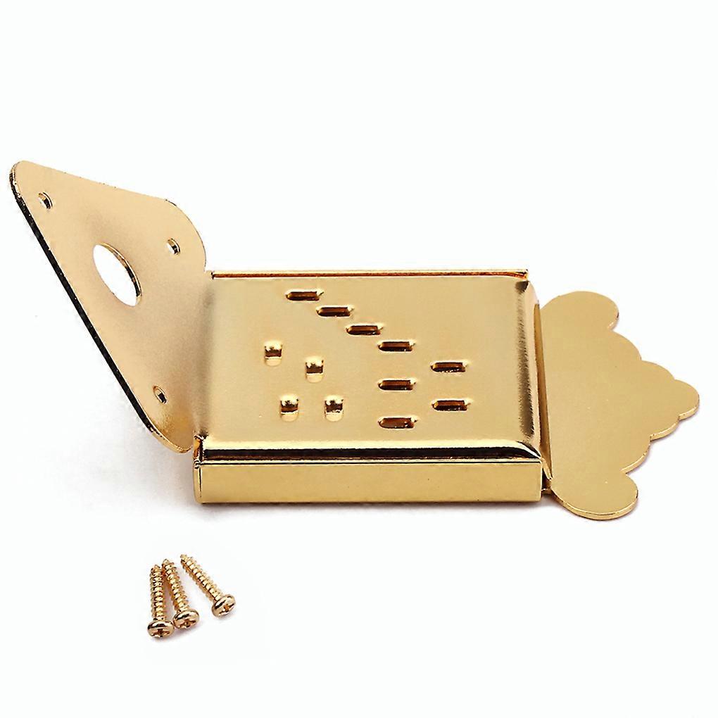 Mandolin Tailpiece Triangular Steel Stringed for Instruments Replacement Part Decorative Guitar String Spare Supply with