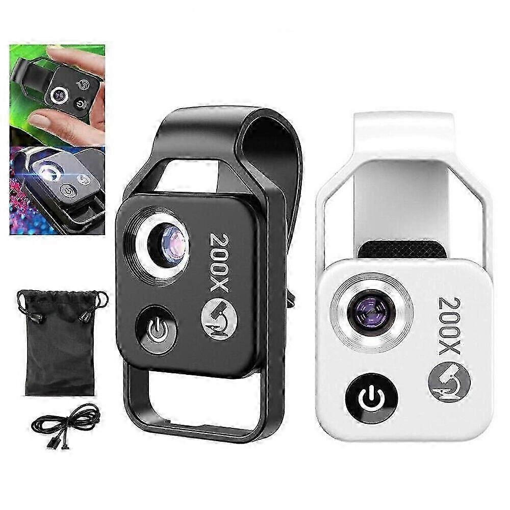 Nanozoom 200x Magnification Lens for Mobile Phones, High-Quality Camera Zoom Attachment