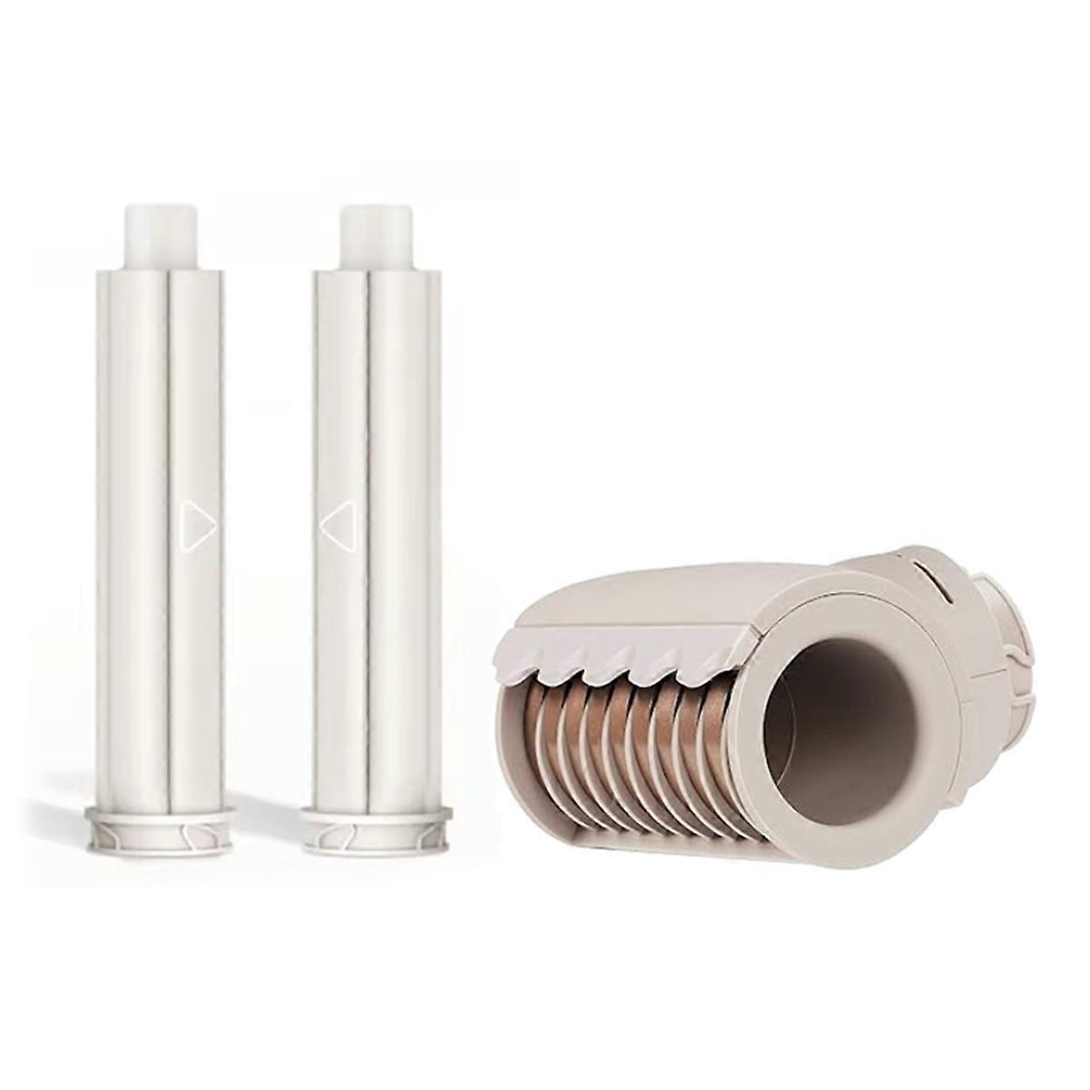 Auto-Wrap Hair Curling Barrels and Anti-Flying Nozzle for FlexStyle Hair Dryers Attachment for Strai