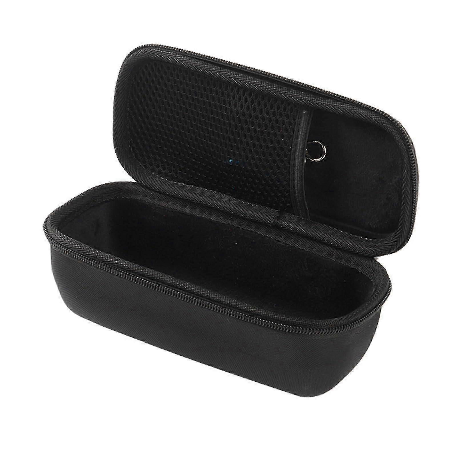 Protective Carrying Case For Speakers Shockproof With Comfortable Shoulder Strap Inner Black