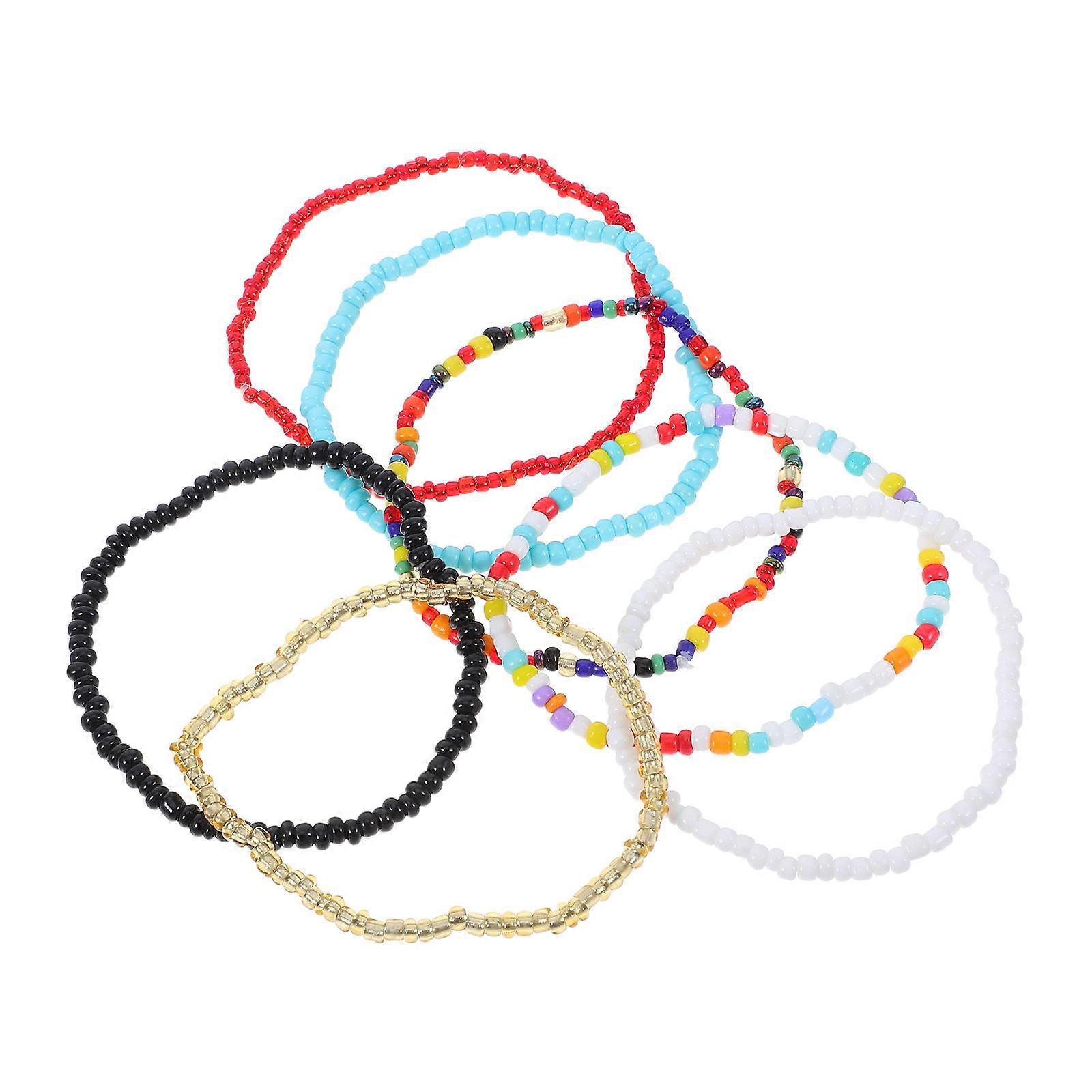 Elastic Wrist Chain for Decoration 21Pcs Women Bracelets Assorted Style