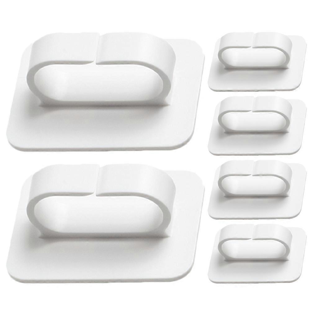 Multipurpose Adhesive Hooks 12 Pcs Stick On Key Holder Minimalist Design For Bedroom Hallway Practical Storage